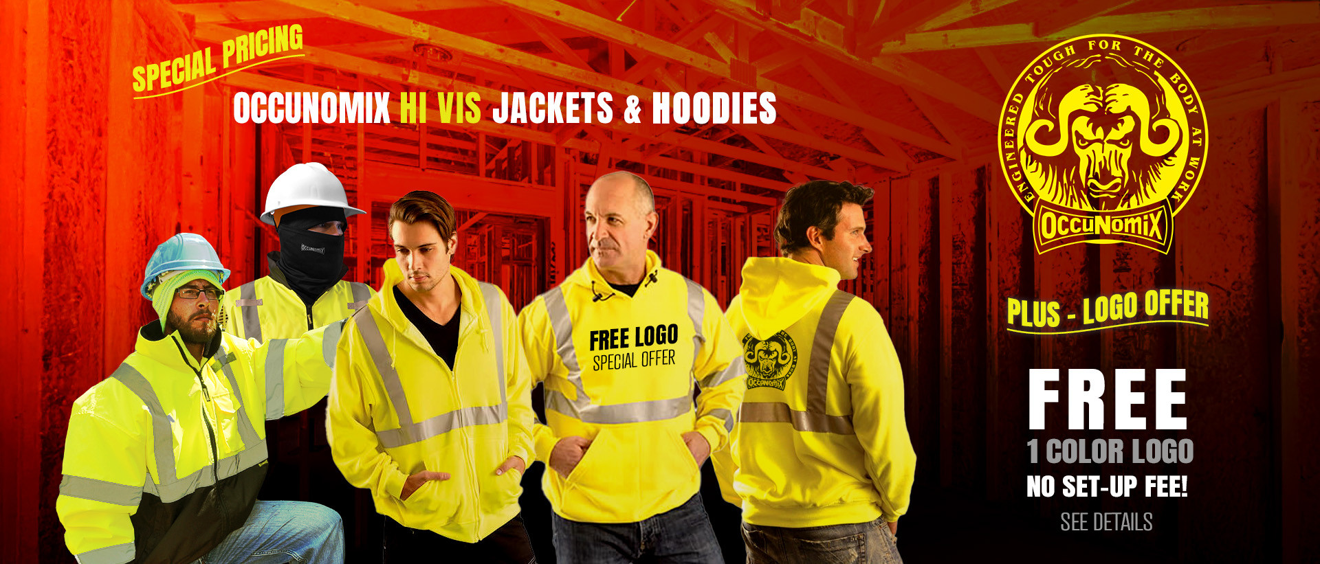 Occunomix Winter Apparel Offers and Free Printing Options
