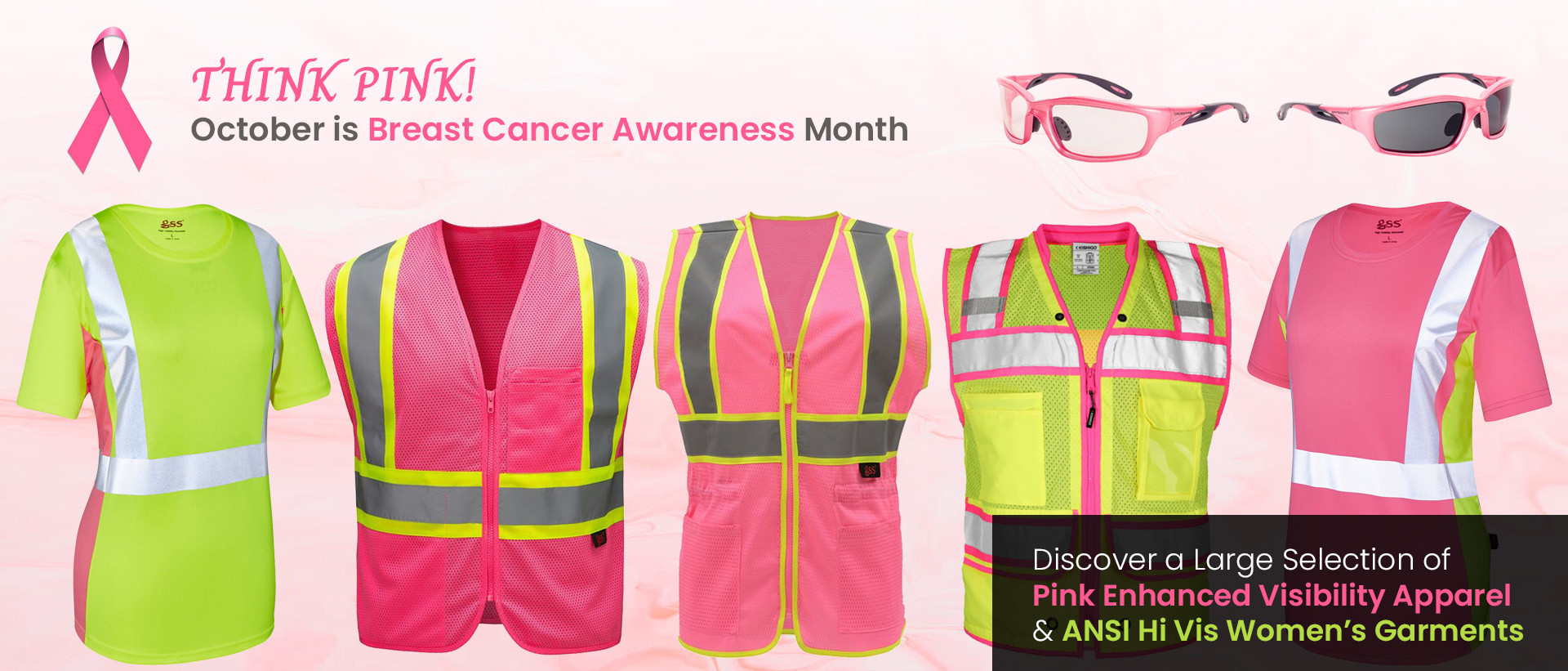 Pink Safety Gear