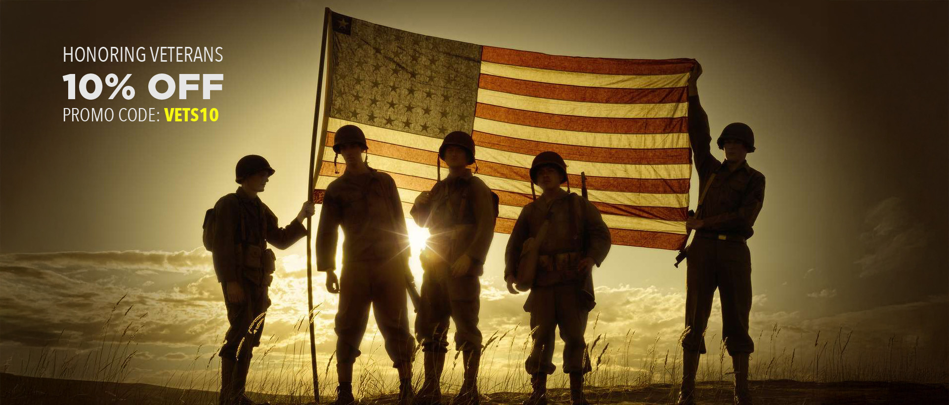 Honoring Veterans with special offer