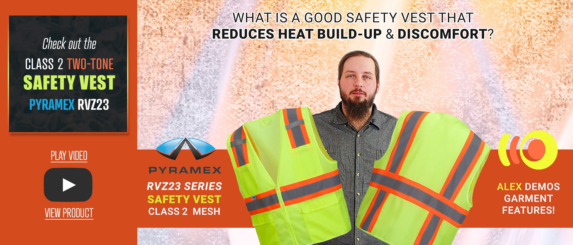 Alex Demos the Safety Vests RVZ23
