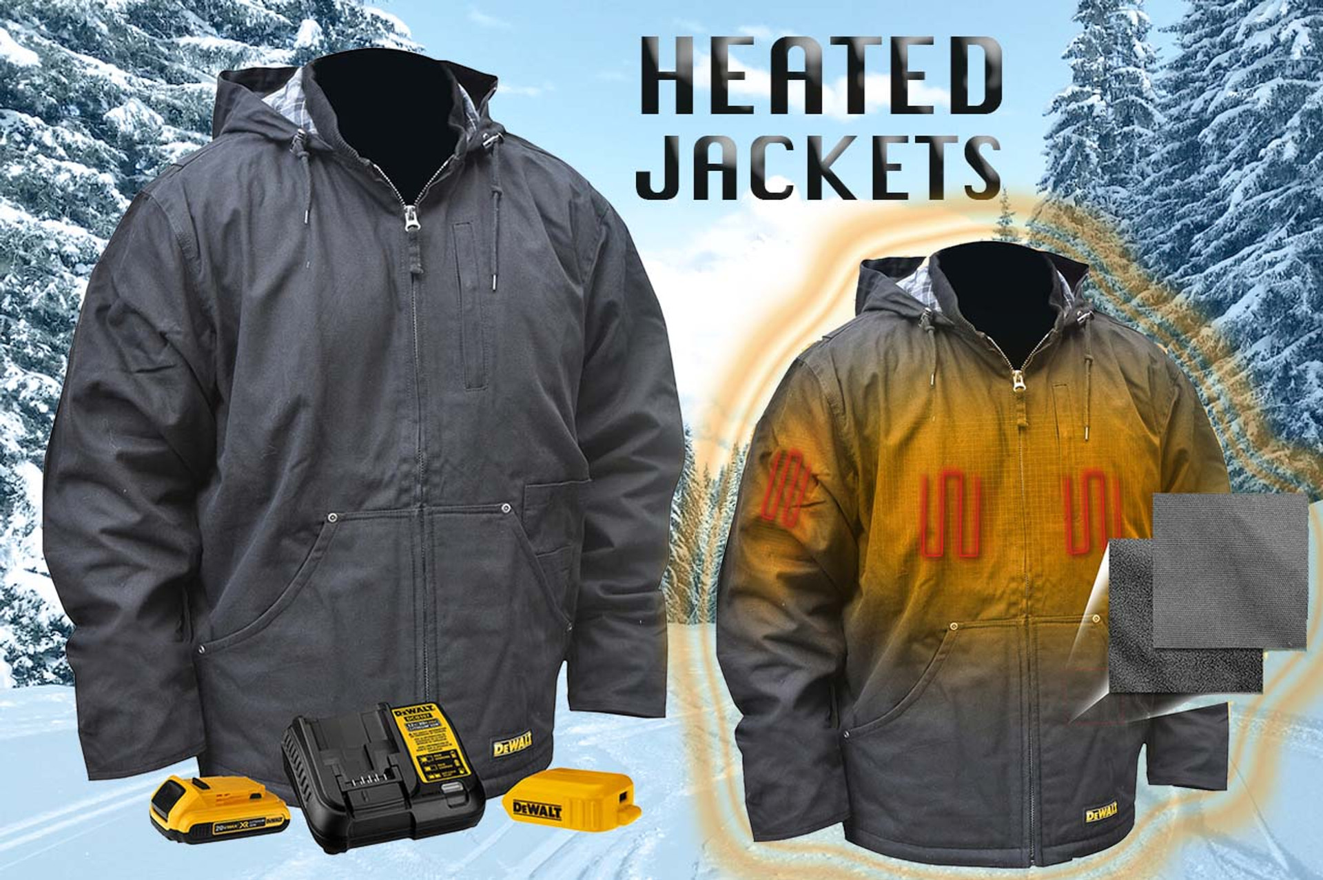 DeWalt Heated Jackets Safety Smart Gear