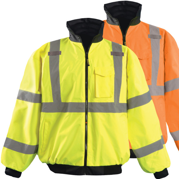 Occunomix Class 3 Hi Vis Bomber Jacket LUX-ETJBJ