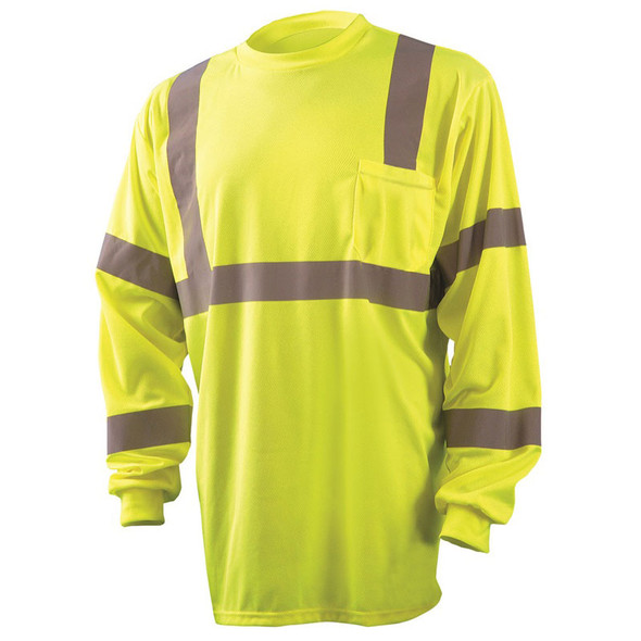 Occunomix Class 3 Hi Vis T-Shirt Moisture Wicking Birdseye with