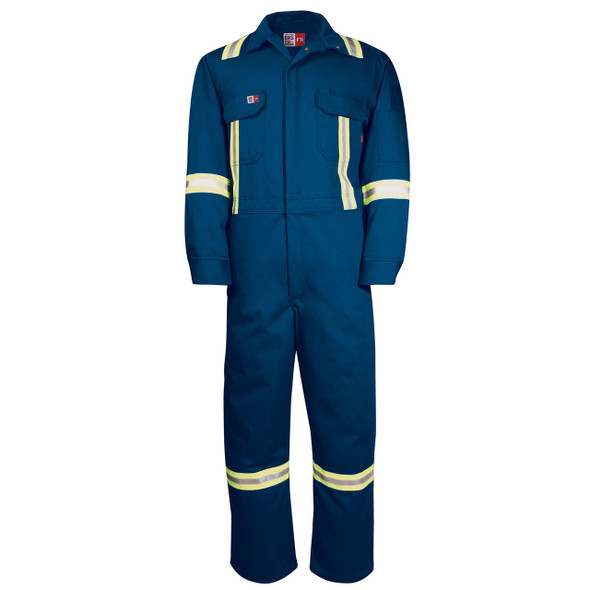 Big Bill FR X-Back UltraSoft 7 oz Deluxe Unlined Coveralls 1625US7 Royal Blue