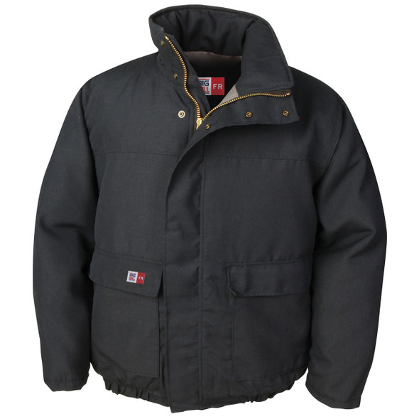 Big Bill FR 7 oz. UltraSoft Winter Bomber Jacket M400US7 Navy Big Bill FR 7 oz. UltraSoft Winter Bomber Jacket M400US7 Navy