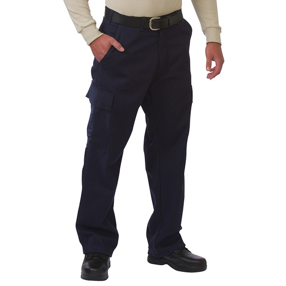 FR Cargo Uniform Pants | 46-60 Waist | made with 6.5oz. Westex® DH | Navy