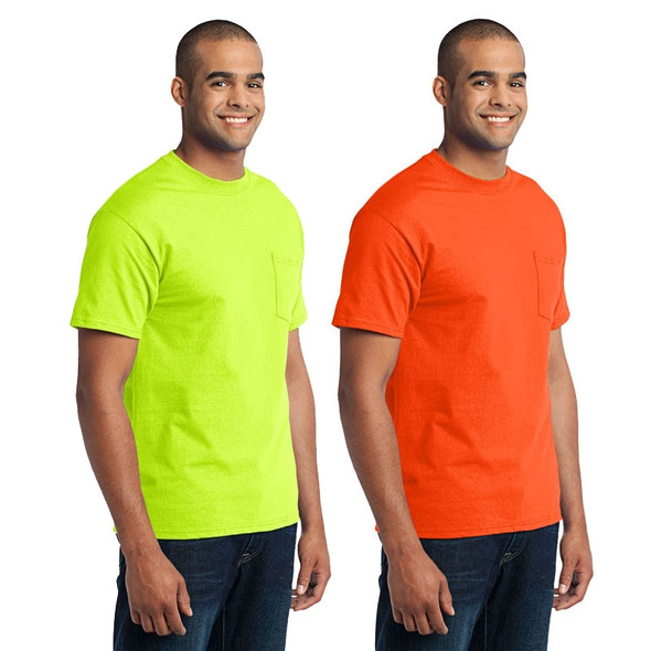 Gildan 2410 - Ultra Cotton® Long Sleeve Pocket T-Shirt