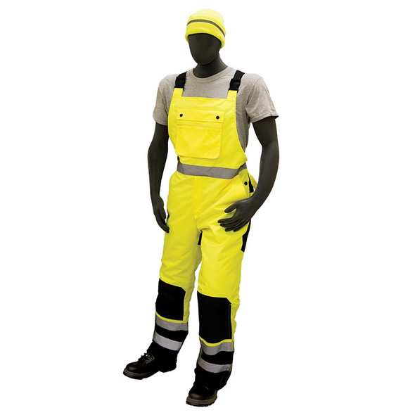 Majestic Class E Hi Vis Yellow Insulated Waterproof Overalls 75-2357