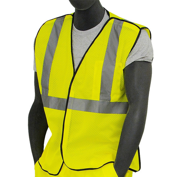 High Visibility 'Air Crew' Class 2 Waistcoat Velcro Fastening - Armstrong  Aviation Clothing
