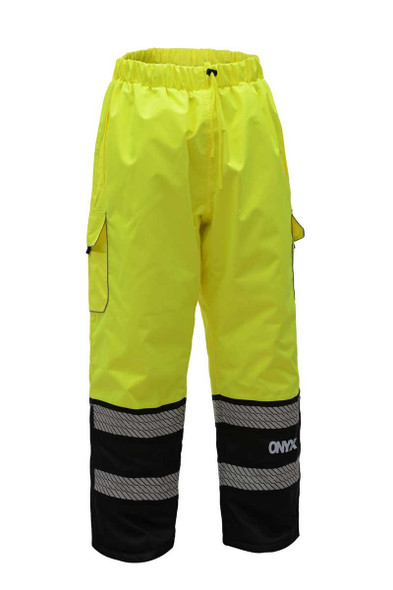 GSS Class E Hi Vis Lime Insulated Winter Pants 8711