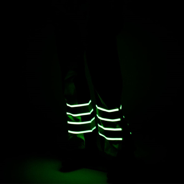 Class E Hi Vis Glow in Dark Illuminated Rain Pants A266 Illuminated