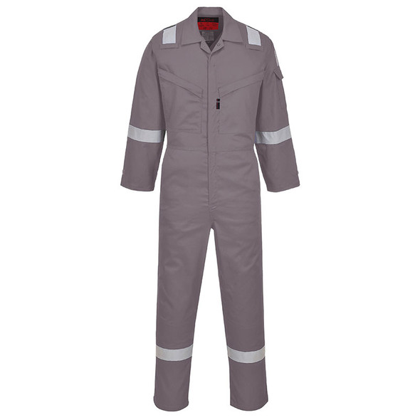 PortWest FR Super Light Weight Anti-Static Navy Unlined Coverall UFR21NA