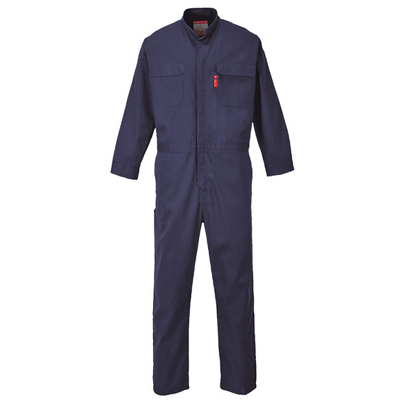 PortWest FR Bizflame Navy Unlined Coverall UFR88NA