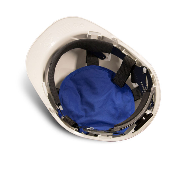 Pyramex Blue Cooling Hard Hat Pads CPH160 In Hard Hat Pyramex Blue Cooling Hard Hat Pads CPH160 In Hard Hat