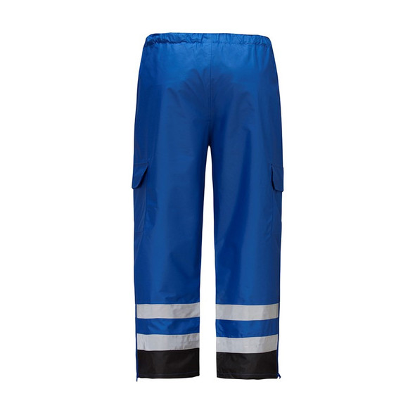 GSS Non-ANSI Blue Rain Pants with Black Bottom 6813 