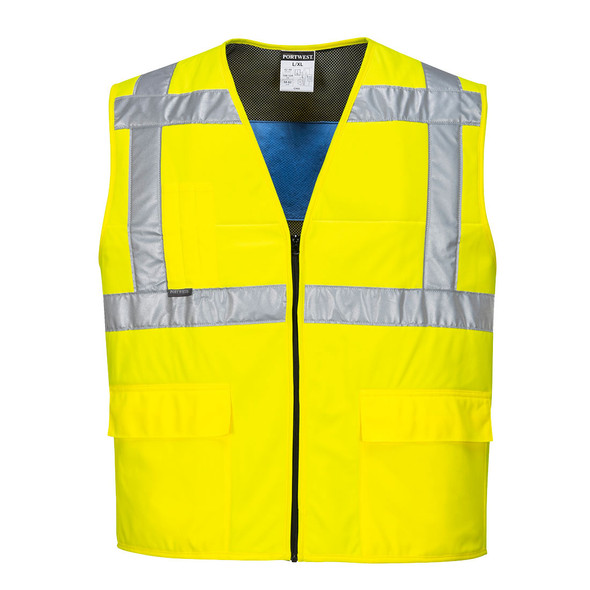 PortWest Hi-Vis Cooling Vest CV02