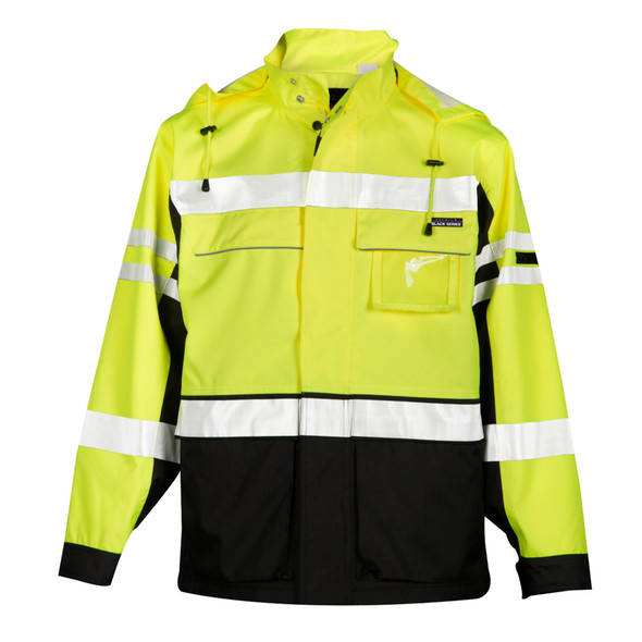 Kishigo Premium Black Series 2 In 1 Jacket JS135 Lime