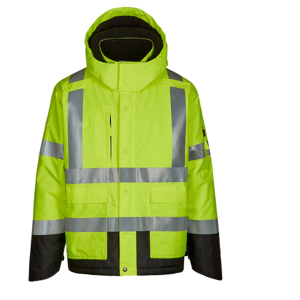 MAX Apparel Class 3 Parka Black Bottom Quilted Lining MAX628