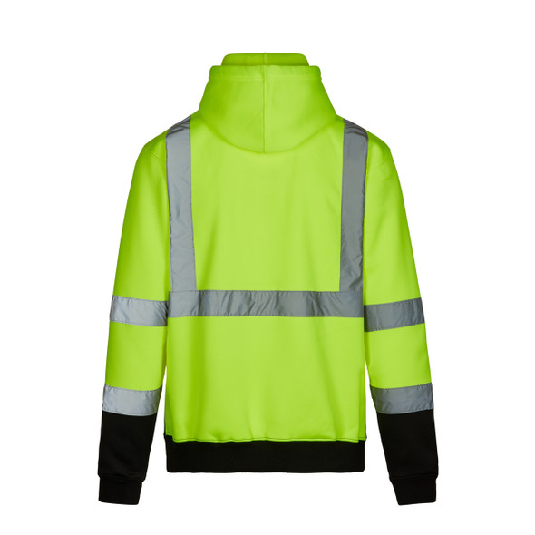 Class 3 Full Zip Green Heavyweight Hooded Sweatshirt