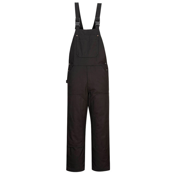 Portwest DuraDuck Work Quilt Lined Bib Overall