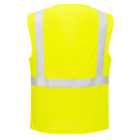 Portwest Modaflame Hi-Vis Class 2 FR Vest  Yellow FR611