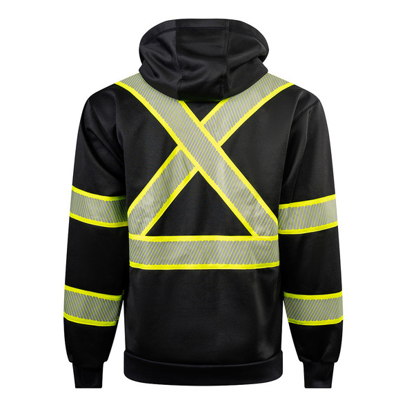 Portwest Iona X Back Zipped Hoodie Black CB171