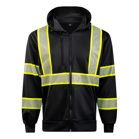 Portwest Iona X Back Zipped Hoodie Black