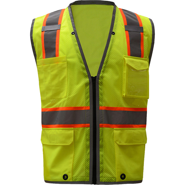 GSS Premium Class 2 Hyper Lite Vest 1701 Lime