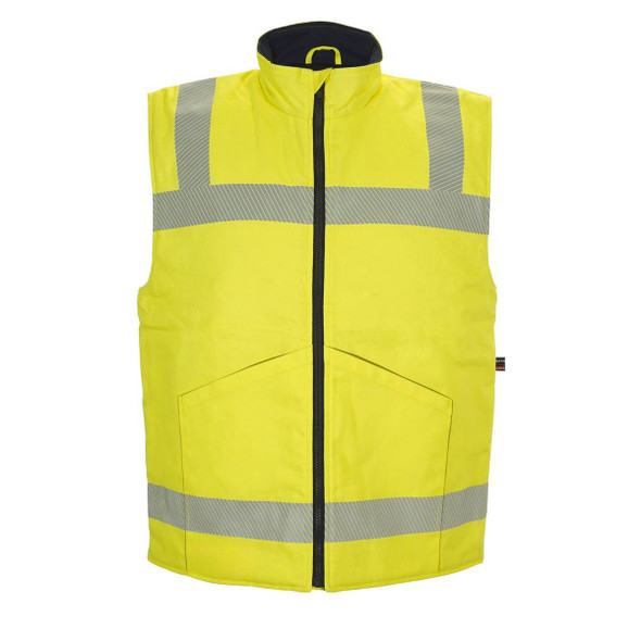 Flamesafe Safety Vest Winter Insulated Zip Closure WSVZYC2