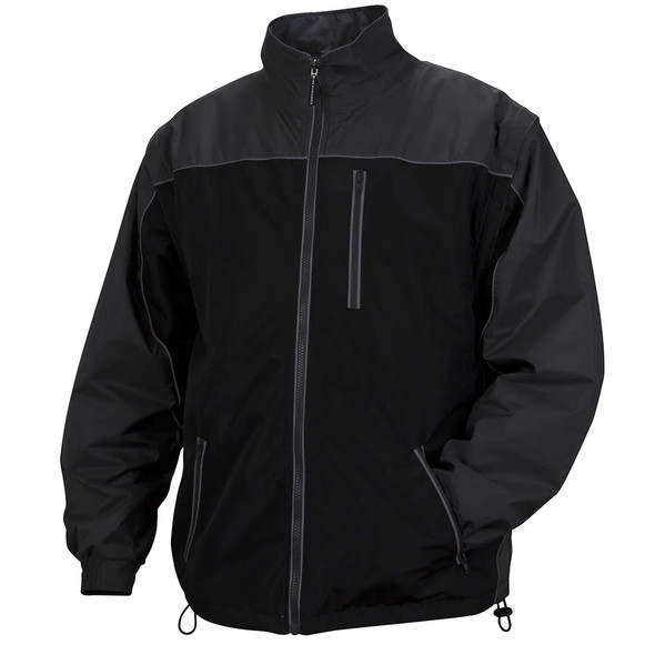 Pyramex Class 3 Hi Vis Lime Weather Resistant 4-in-1 Reversible Jacket with Zip Off Sleeves