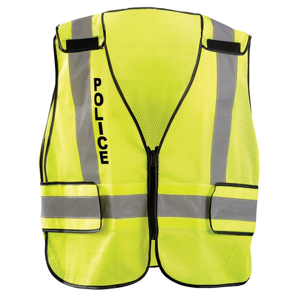 Occunomix Class 2 Police Public Safety DOR Mesh Vest LUX-PSP-DOR Front