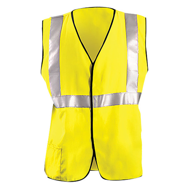 Occunomix FR Class 2 Hi Vis Yellow Solid Vest FR-VM1112 Front