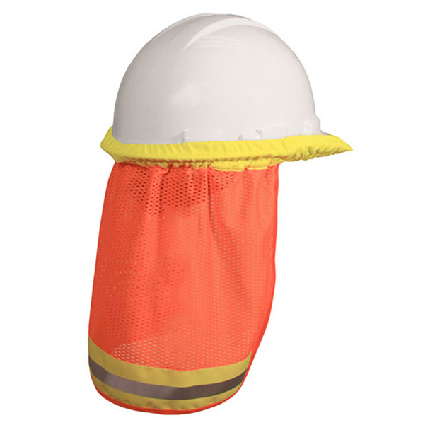 Radians Universal Hi Vis Orange Neck Shade NSO Cap Style Back