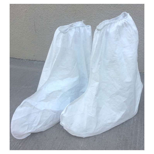 Case of 100 Pair Sunrise Suntech White Boot Covers SMP454SWH