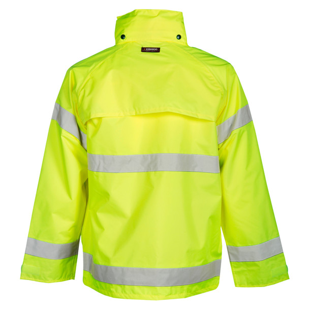 Kishigo Storm Stopper Rainwear Jacket Lime 9665J