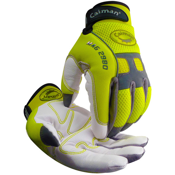 PIP Caiman® MAG™ Multi-Activity Glove Leather Palm 2980