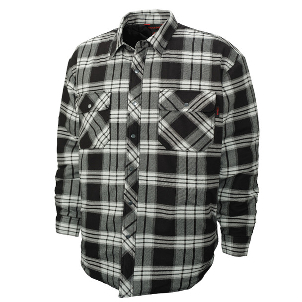 Tough Duck Quilt Lined Flannel Shirt WS05 Black