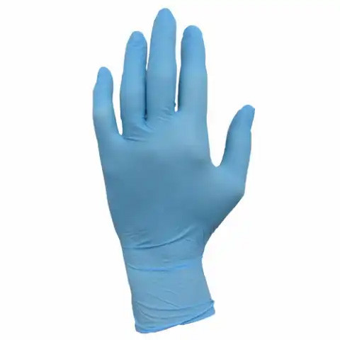 〈新品〉Strikeforce OFFICIAL Gloves BLUE ProWorks®NPF Nitrile Powder Free Exam Gloves Blue 5.5 mil GL-N106F