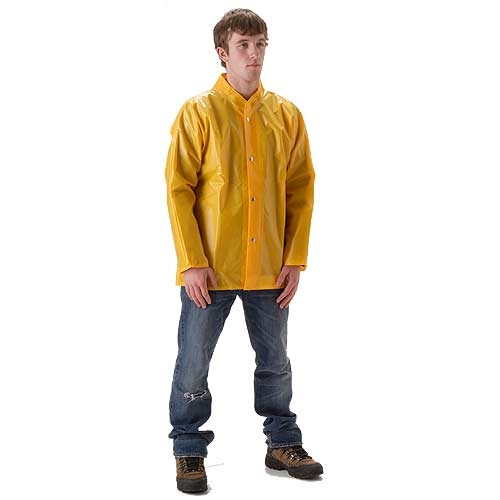 NASCO ASTM D751 WorkHard Made in USA Industrial Rain Jacket No