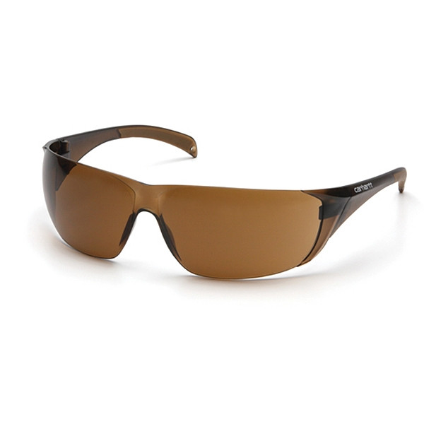 Carhartt Billings Bronze Sandstone Lens Safety Glasses CH118S