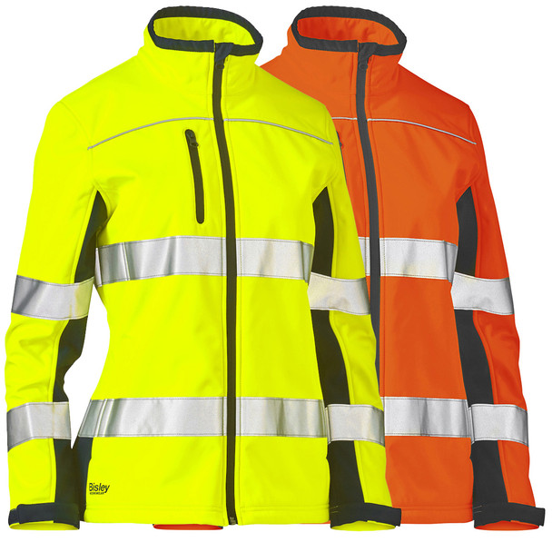 Bisley® Class 2 Women's Contoured Softshell Jacket W6059T