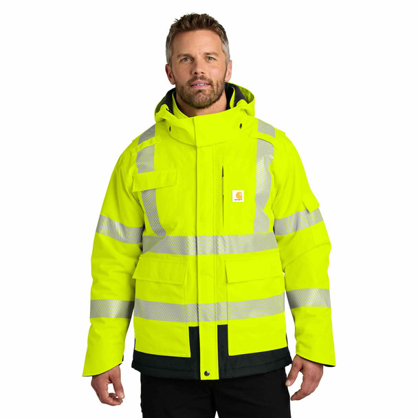 Carhartt® ANSI 107 Class 3 Waterproof Heavyweight Insulated Jacket CT106694