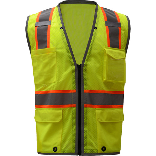 GSS Premium Class 2 Hyper Lite Vest 1701 Lime