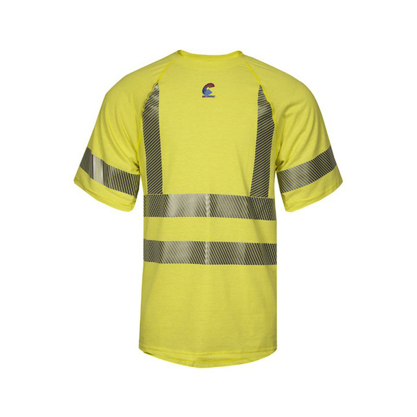 NSA Flame Resistant Class 3 High Visibility Moisture Wicking Made in USA T-Shirt BSTJTRC3