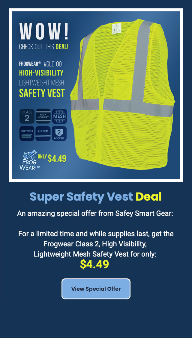 Safety Vest Deal