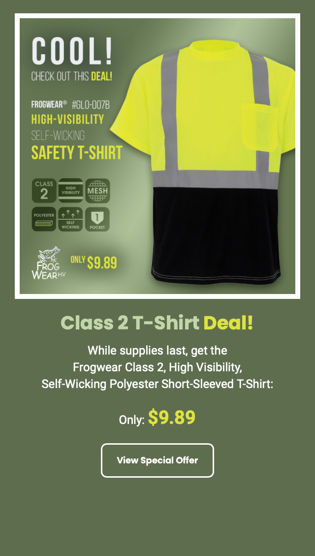 Class 2 T-Shirt Deal