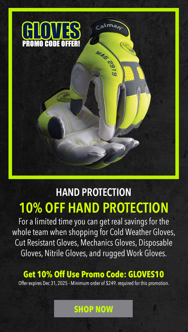 Hand Protection Promo