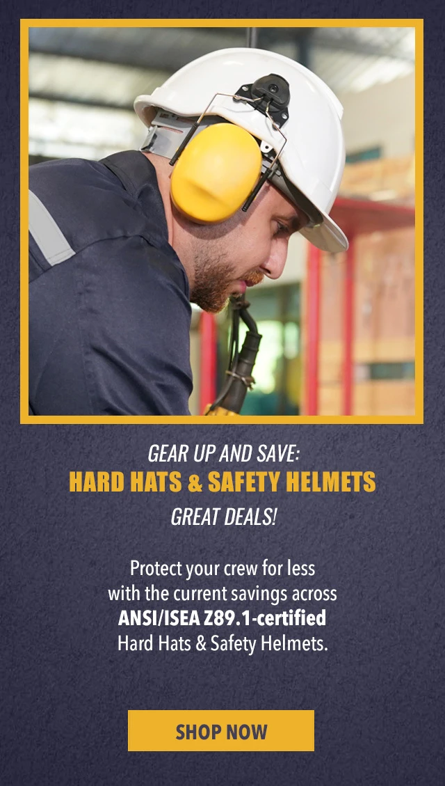 Hard Hat and Safety Helmet Deals