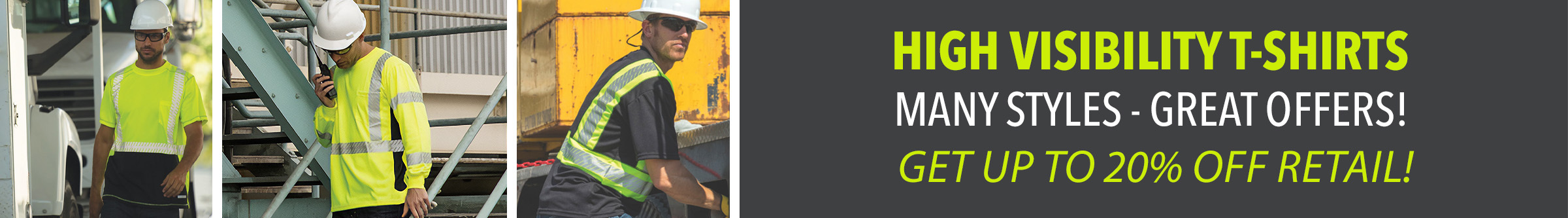 Hi Vis T-Shirts Sale