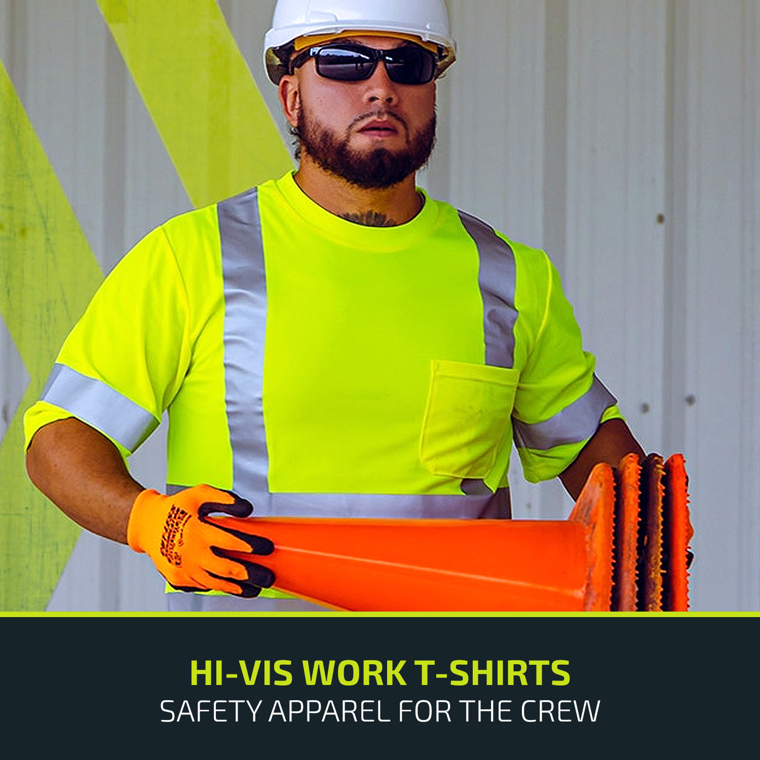 Hi-Vis Work T-Shirts: Safety Apparel for the Crew